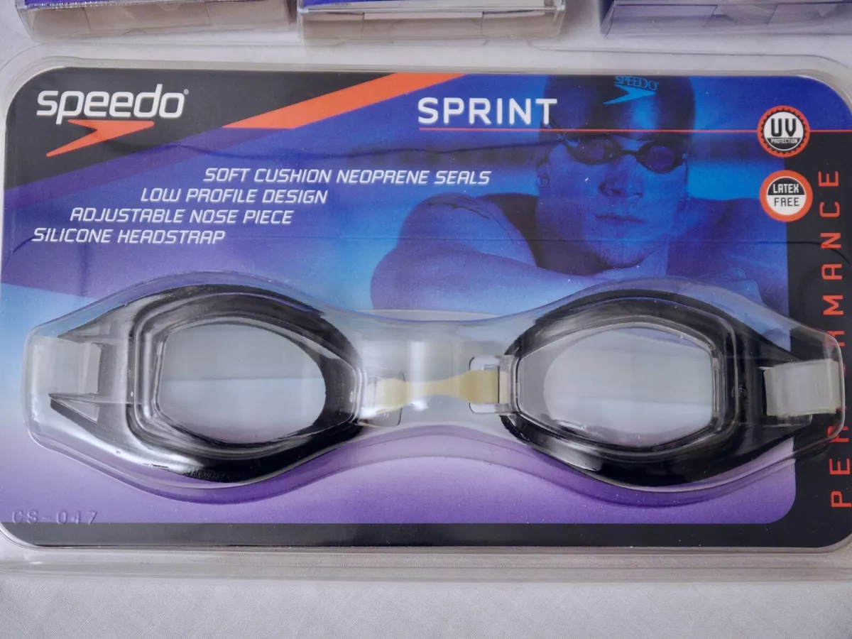 Speedo sprint best sale swim goggle