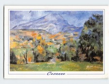 Postcard La Montagne Sainte Victoire By Paul Cezanne France