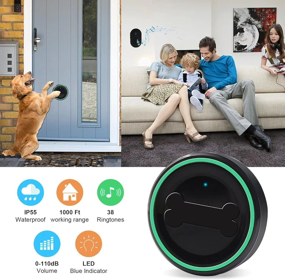 ChunHee Smart wireless Dog Doorbell - Image 3 of 4