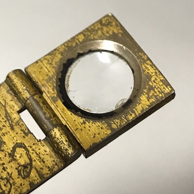 Antique Brass Folding Pocket Magnifying Glass 1 x 5/8” | eBay