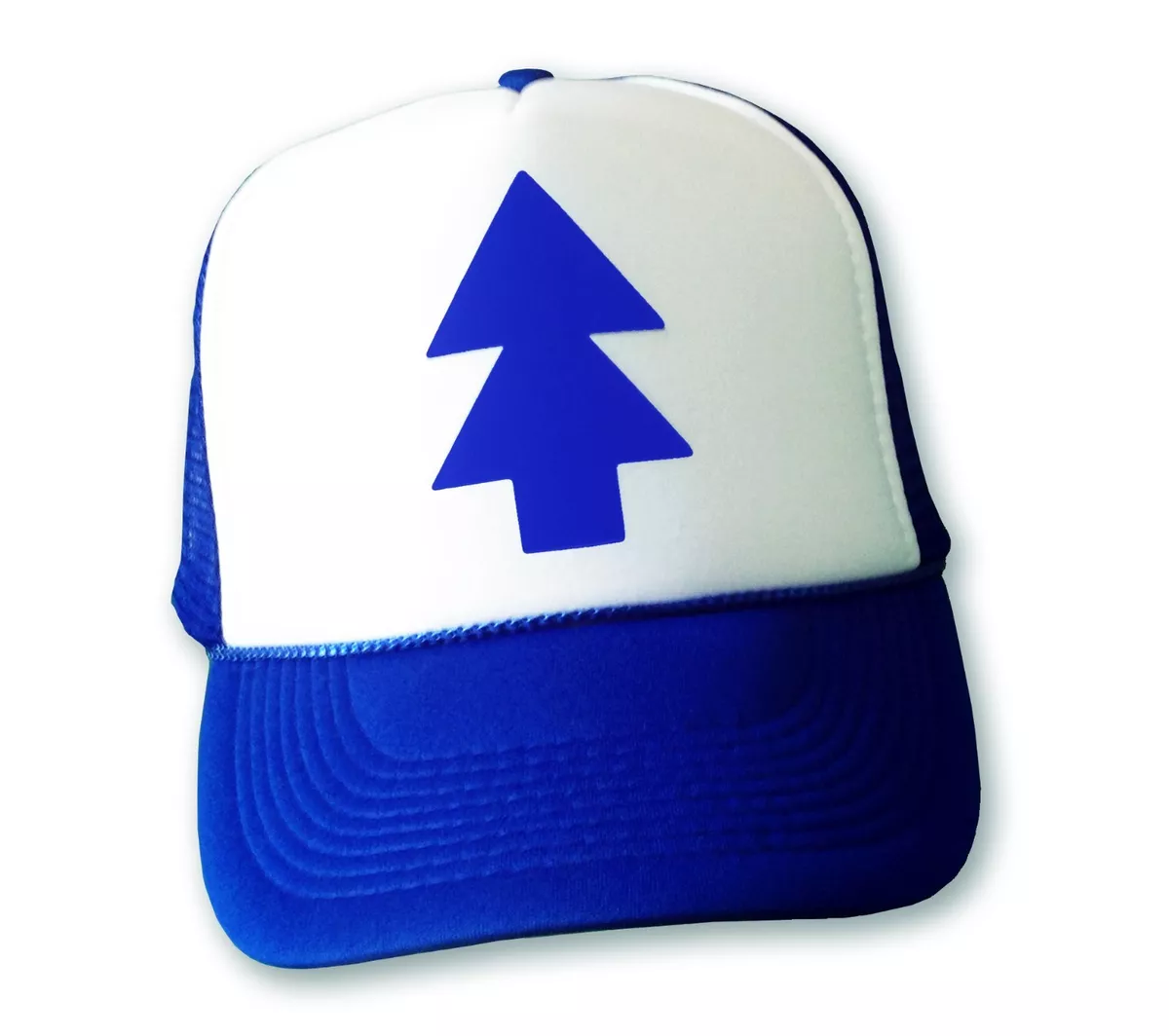 Maniobra puede salida DIPPER HAT Gravity Falls Cartoon BLUE PINE TREE Adjustable Trucker Cap  COMIC CON | eBay