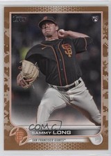 2022 Topps Series 1 Memorial Day Camo 15/25 Sammy Long #308 of5