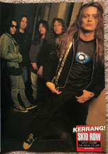 SKID ROW - 1995 Full page UK magazine poster