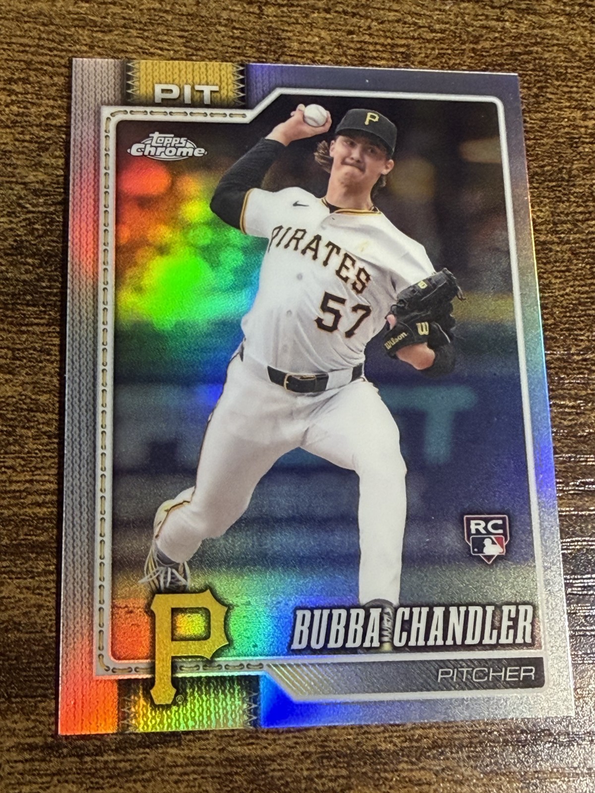 BUBBA CHANDLER 2026 Topps Chrome #93 Rookie Silver Refractor