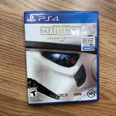 Star Wars Battlefront Deluxe Edition PS4 Game Complete Walmart Exclusive Tested