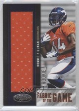 2012 Certified Rookie Fabric of the Game Jerseys 5/199 Ronnie Hillman #29 0v1
