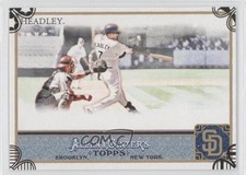 2011 Topps Allen & Ginter's Ginter Code Puzzle Border Chase Headley #76 2k3