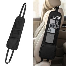 Car Seat Storage Hanging Bag, Multi-Pocket Auto Front Seat Side Organizer wit...