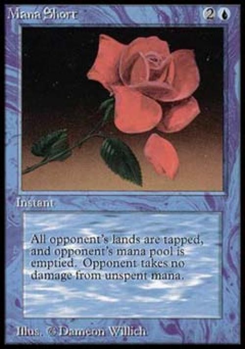 MTG English Mana Short NM Normal Beta