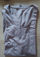 Cedarwood State, T-shirt mit V Aussch. Größe: L , braunbeige , Baumwolle, #19