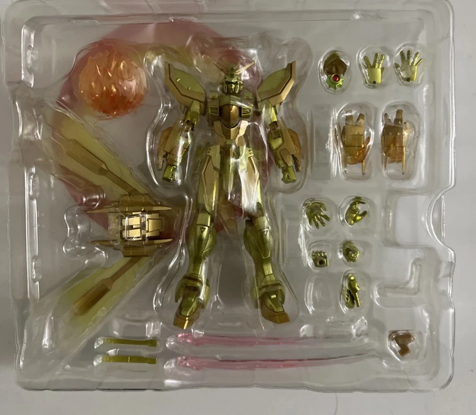 Boneco de PVC Robot Spirits Side MS Mobile Fighter G Gundam God Gundam do Japão - Imagem 3 de 4