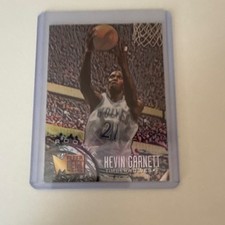 Fleer 1995-96 Metal Kevin Garnett Rookie Card #167 Minnesota Timberwolves NBA. rookie card picture