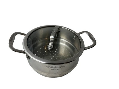 CUISINART STAINLESS STEEL 2.5 QUART STEAMER INSERT WITH LID 65116-18S