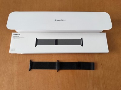 Original Apple Milanese Loop Edelstahl Space Black in OVP *top*