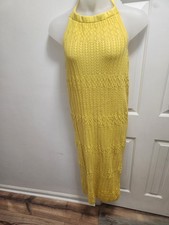 The Drop Jayda Yellow Midi Dress Size 2X