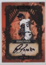 2023 Wild 5 Card Draw Vintage Bronze Foil Orange 2/5 Oswald Peraza Auto xr1