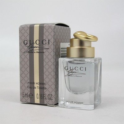 Gucci Made to Measure by Gucci 5 ml/0.16 oz Eau de Toilette Splash Miniature NIB