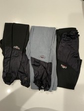 Hot Chillys Base Layer Bottoms Black & Gray 3...