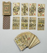 Tarot Nouveau Tarock Playing Cards Game Paris Grimaud 1890