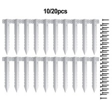 For Garden Landscape Sleeper Brackets 10 Packs or 20 Packs with Hardware