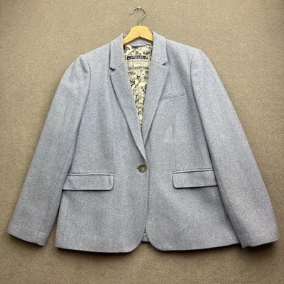 Joules Tweed Jacket UK 16 LIZBETH Hacking Herringbone Blazer Country Wool Races