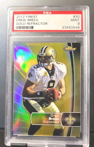 Drew Brees [Refractor] #30 2012 Topps Finest card