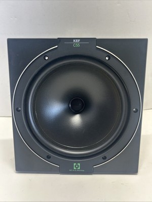 KEF C55  WOOFER/TWEETER/CROSSOVER UNIT-Tested and 100% Working