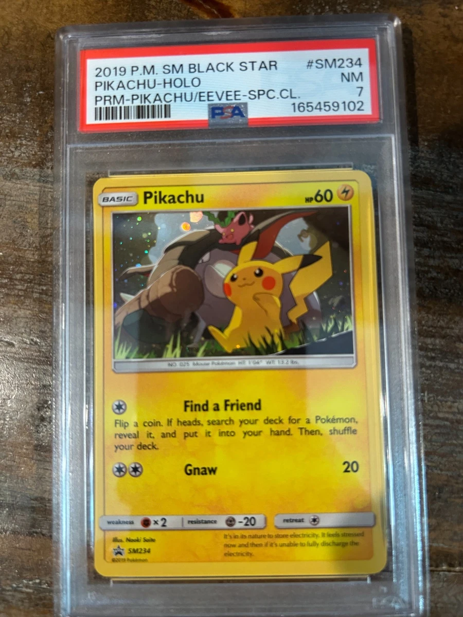 Pokémon TCG Grade 7 Pikachu Individual Collectible Card Game Cards