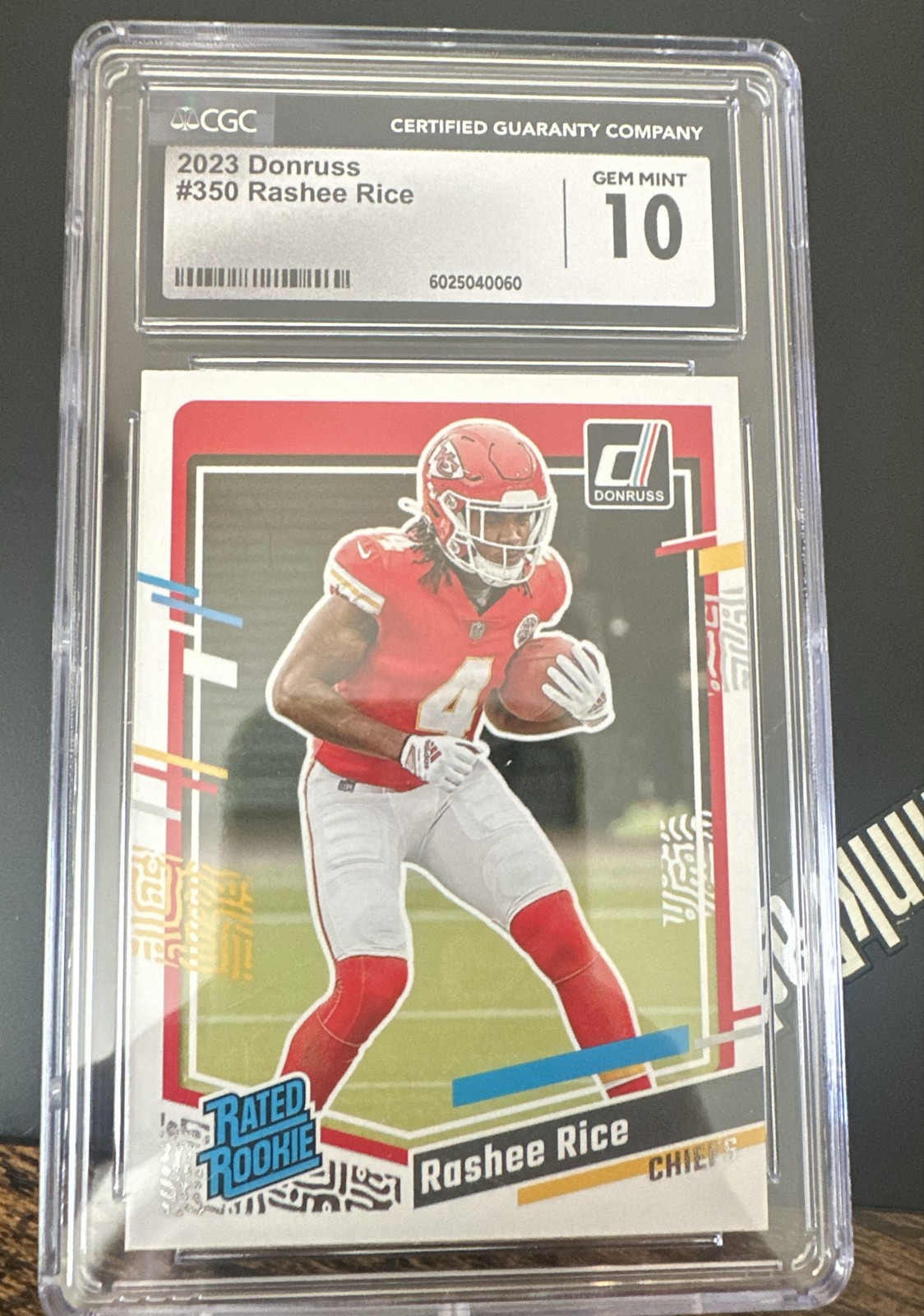 2023 Panini Donruss - Rated Rookie Rashee Rice #350 (RC)