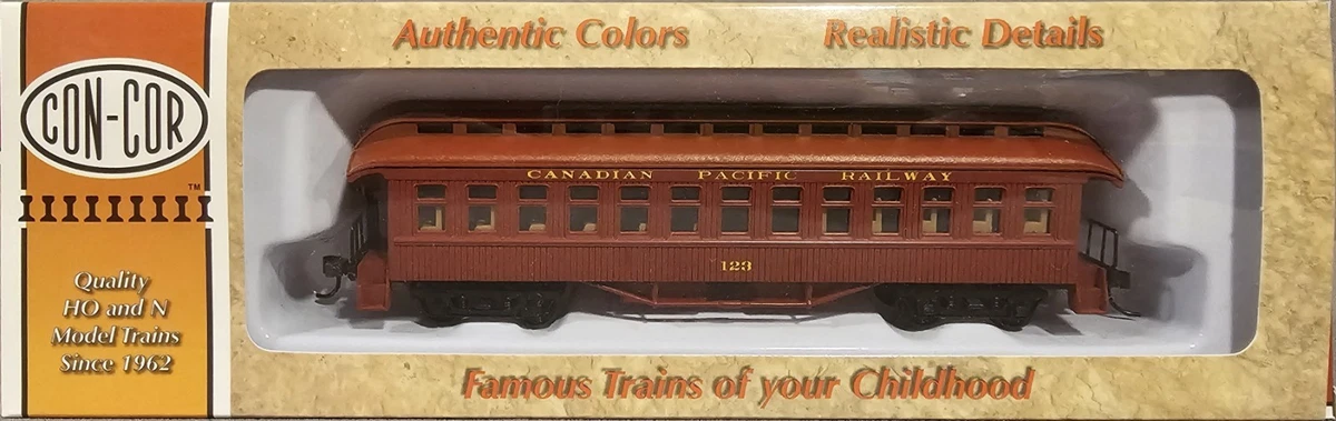 Con-Cor HO Scale Model Railroad Passenger Cars for sale | eBay