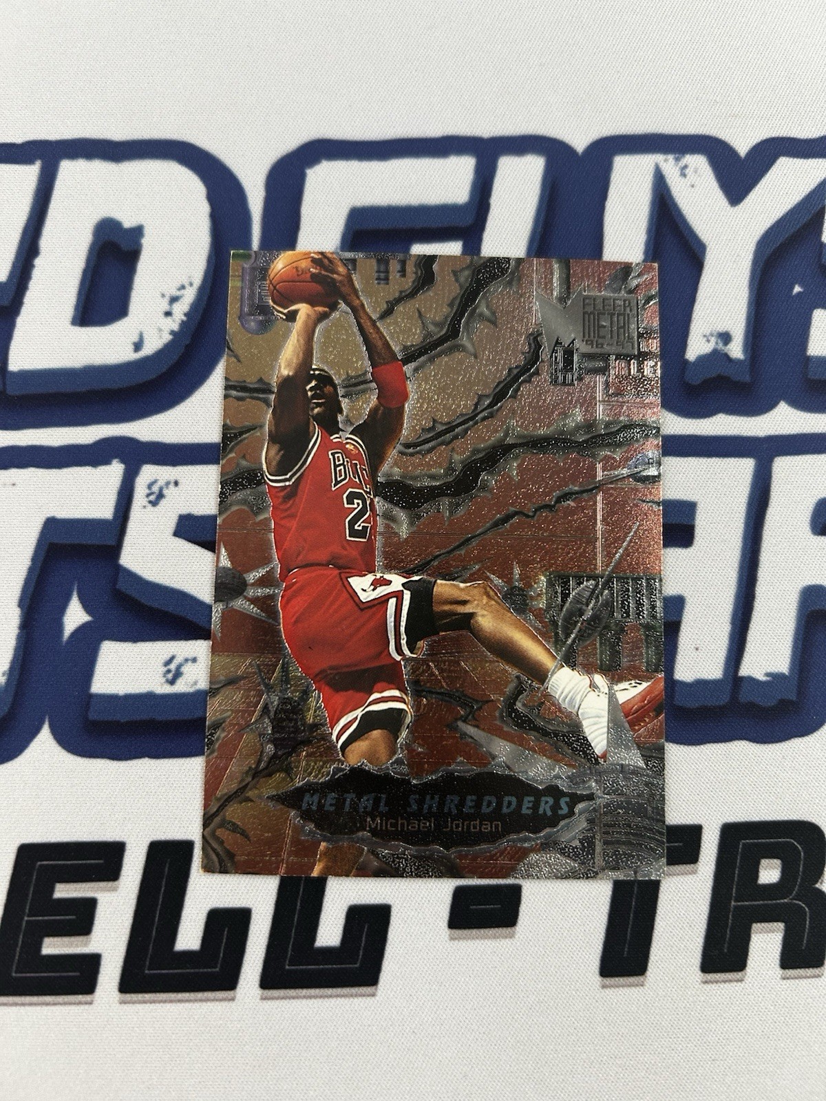 Michael Jordan 1996 Metal #241 Metal Shredders Price Guide 
