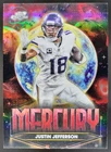 2025 Topps Cosmic Chrome Justin Jefferson Mercury (RAW)