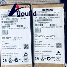 1PCS New Siemens 6SE6420-2UD17-5AA1 Micromaster 6SE64202UD175AA1