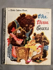 Vintage A Little Golden Book The Three Bears 1976 #3347