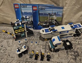 LEGO City: Police 7744, 7741, 7743, 7723, 60046. 100%, Instructions, Smoke Free