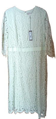 NY&C Eva Mendes Fancy Ladies Lacy sheath Dress Size XL , new with tags, green