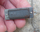 1930s Canary Brand Japan Miniature Harmonica Harp Fob Store Wall Display w Six — photo 4