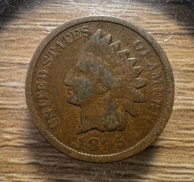 1895 Indian Head Cent - Actual Coin Shown - Free Shipping & Tracking INV#38