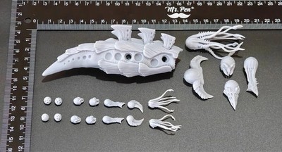 Large Lot Battlefleet Gothic Tyranid Spaceships Fleet - Compatible with BFG