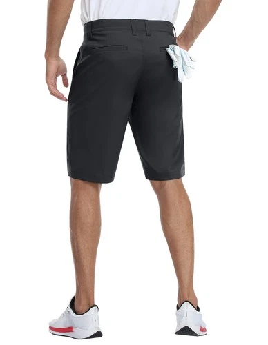 Men's Golf Shorts Dress Casual Summer Flat Front Lightweight Chino Half Pants