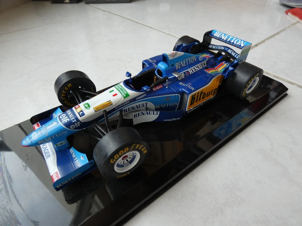 Benetton B195 Michael Schumacher #1 1995 1/24 Altaya F1 Fórmula 1 - Imagen 2 de 2