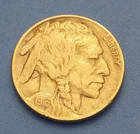 1916 Buffalo Indian Head Nickel