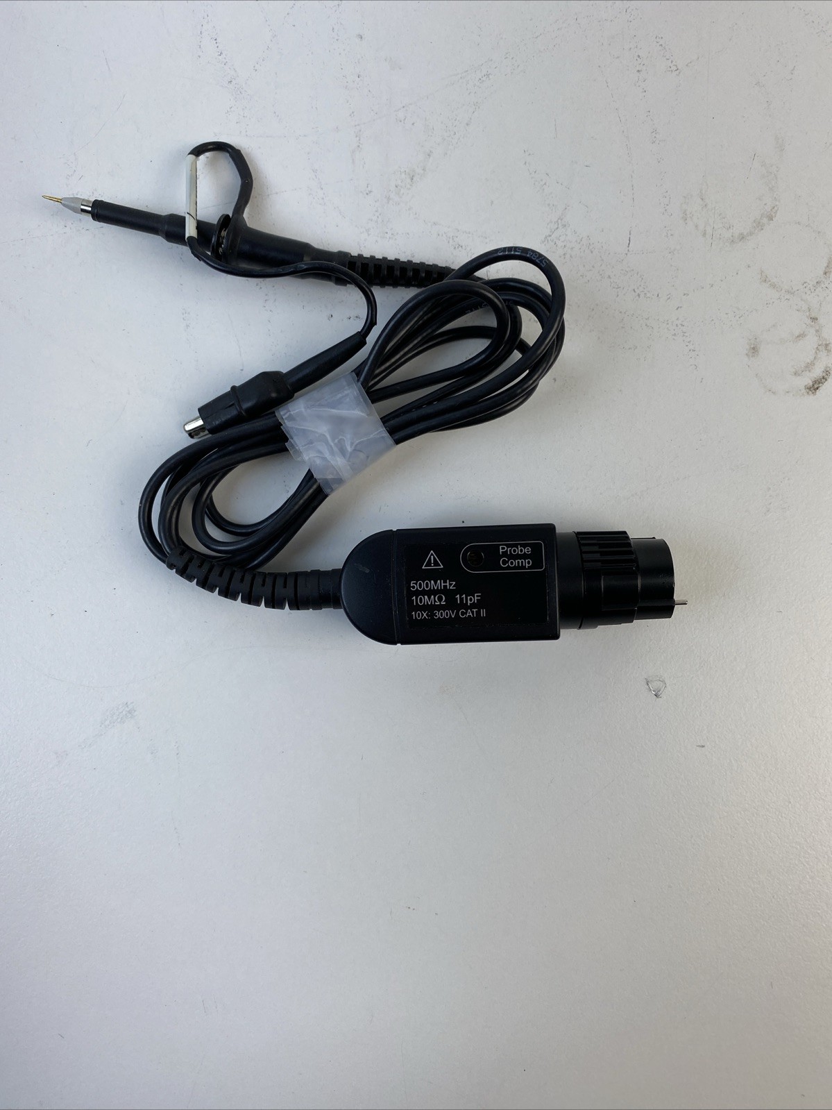 Tektronix P5050B 500MHz 10X Oscilloscope Probe W/ TekProbe I Interface Untested