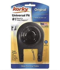Korky Universal Toilet Flapper 2 No.54 Basic USA Made w/ Chain NEW