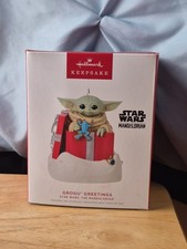 Hallmark Keepsake Star Wars The Mandalorian Grogu Greetings