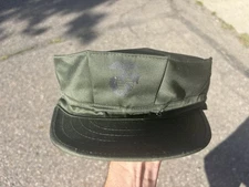 US Military Marines Utility Cap Hat Army Green Medium 7 1/4 USMC Surplus Navy