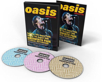 DVD Knebworth 1996 (3DVD) Japan Sub:ENG Oasis w/Booklet (3 DVDs