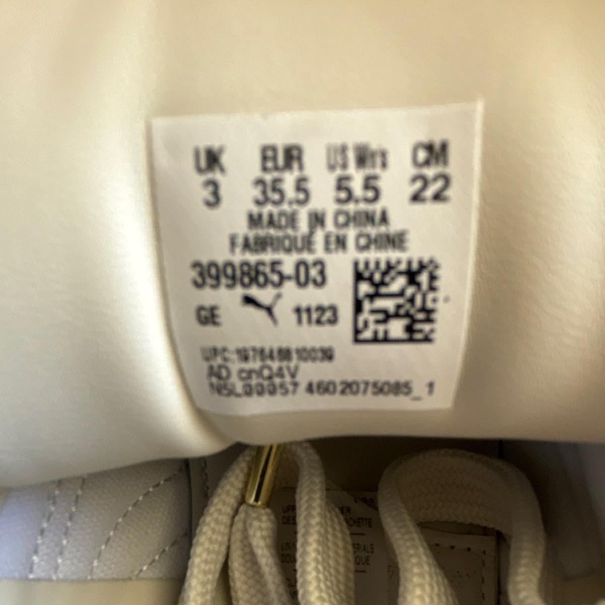 PUMA Fenty x Puma Creeper Phatty Warm White Gum 399865-03 Earth