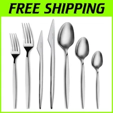 Thor 84-Piece Stainless Steel Silverware Collection