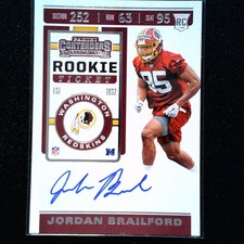 2019 Panini Contenders #233 Jordan Brailford